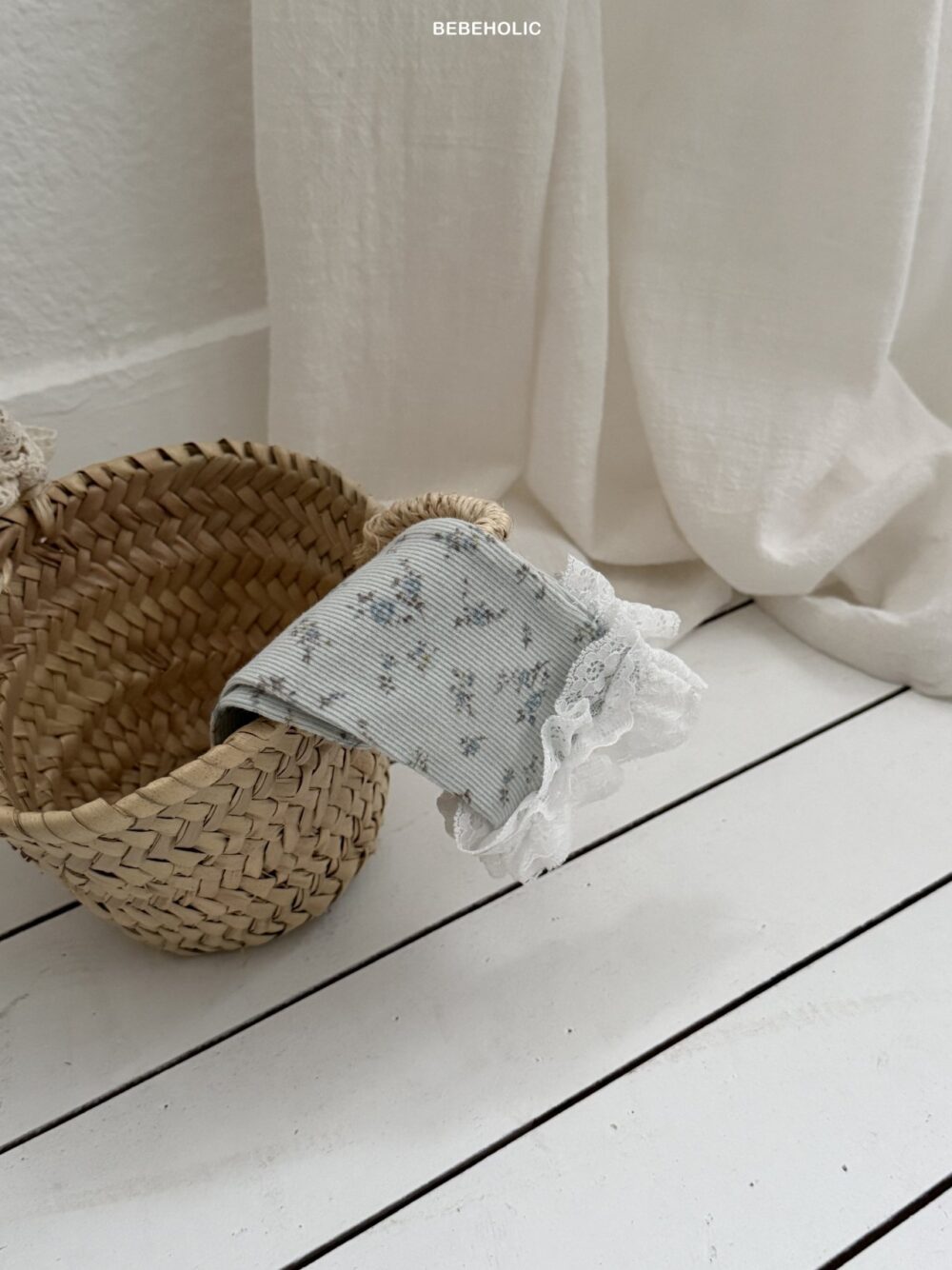 5 <b>|BABY| Bebeholic襪子</b>Spring 엔젤라 니삭스 FREE