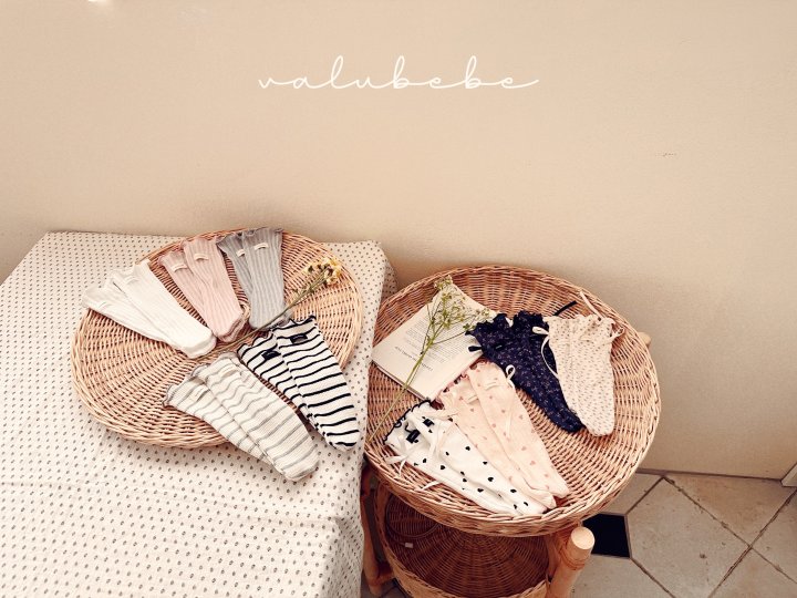 6 <b>Valubebe襪子</b>Spring 단가라 돌돌이 FREE