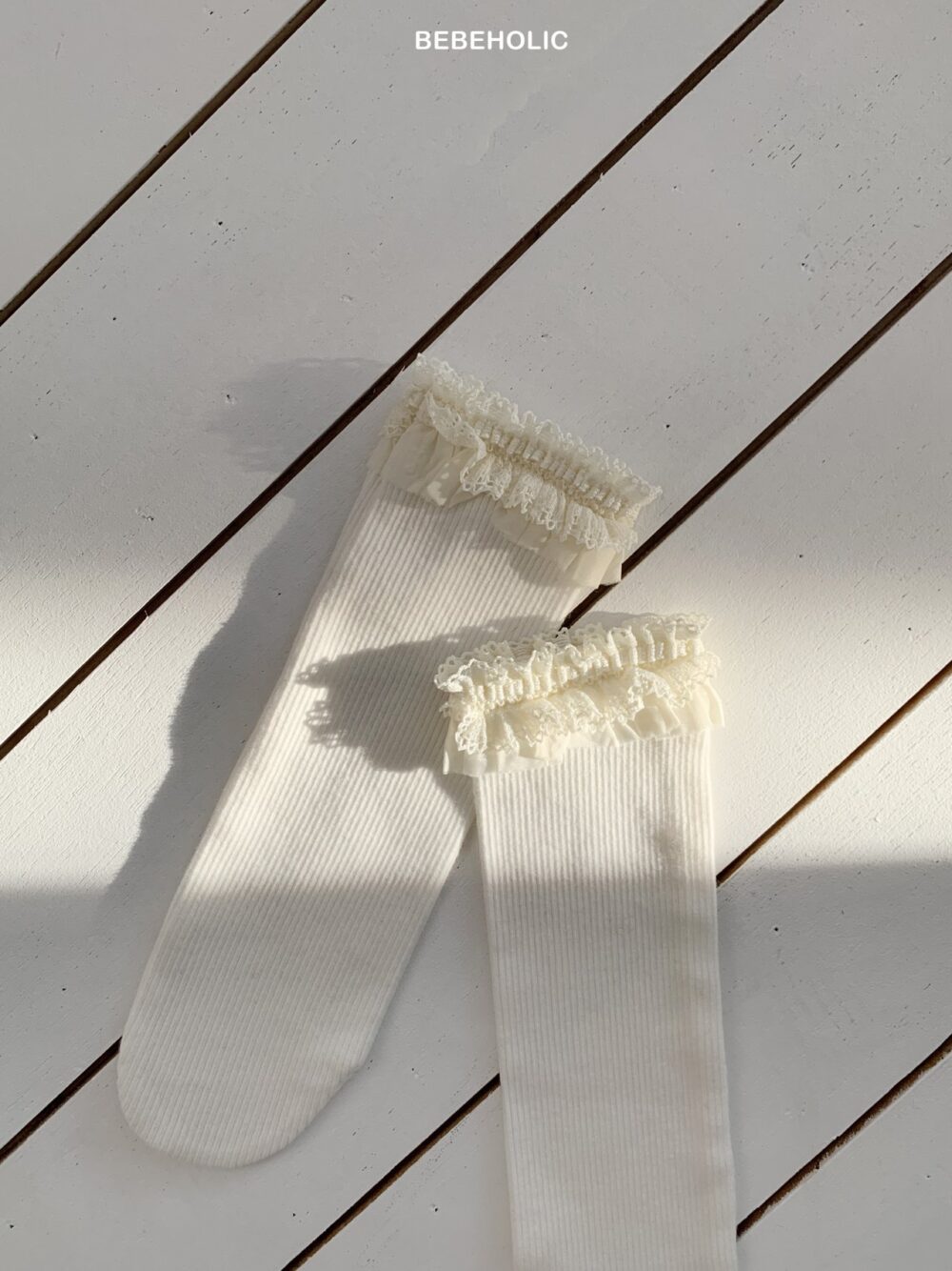 7 <b>|BABY| Bebeholic襪子</b>Spring 튤립 니삭스 FREE