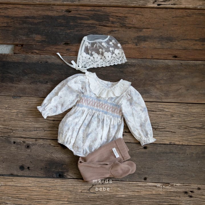 7 <b>|BABY| Mkids帽子</b>Spring 로제뜨보넷 FREE(3m-24m)