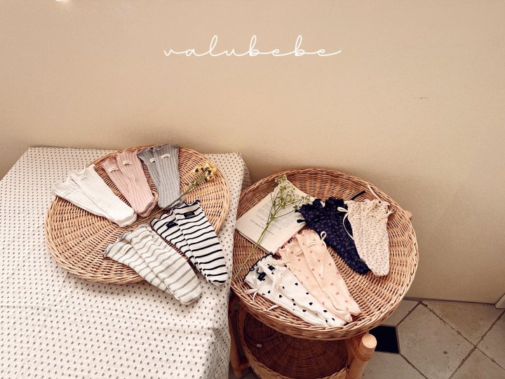 7 <b>Valubebe襪子</b>Spring 블랑하트 돌돌이 FREE