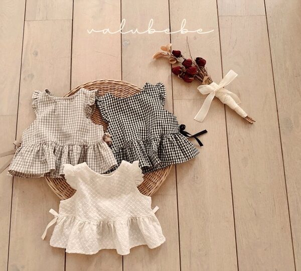 7 <b>Valubebe背心</b>Spring 레나 프릴 베스트 60-90cm