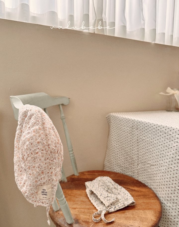 9 <b>Valubebe帽子</b>Spring 그랑꽃 프릴 보닛햇 FREE