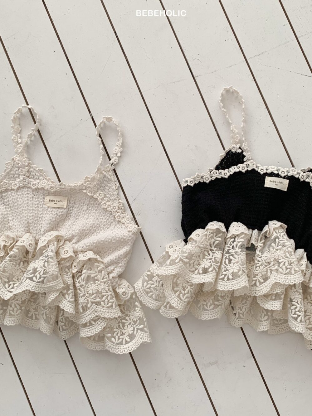 9 <b>|BABY| Bebeholic背心</b>Spring 퐁퐁 뷔스티에 FREE