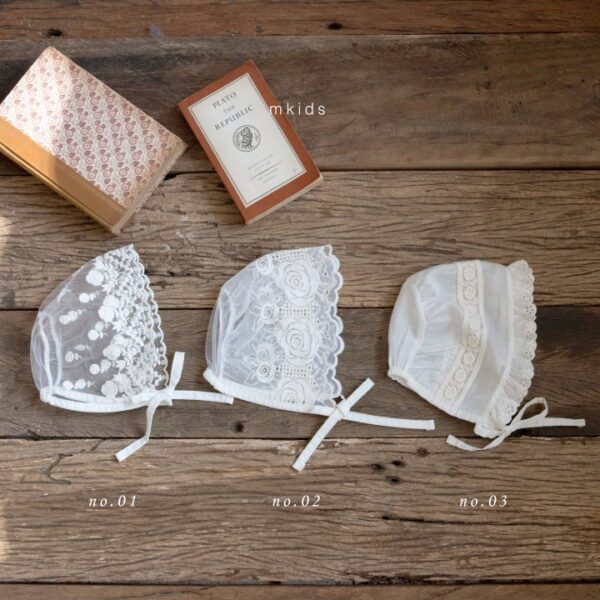 9 <b>|BABY| Mkids帽子</b>Spring 로제뜨보넷 FREE(3m-24m)