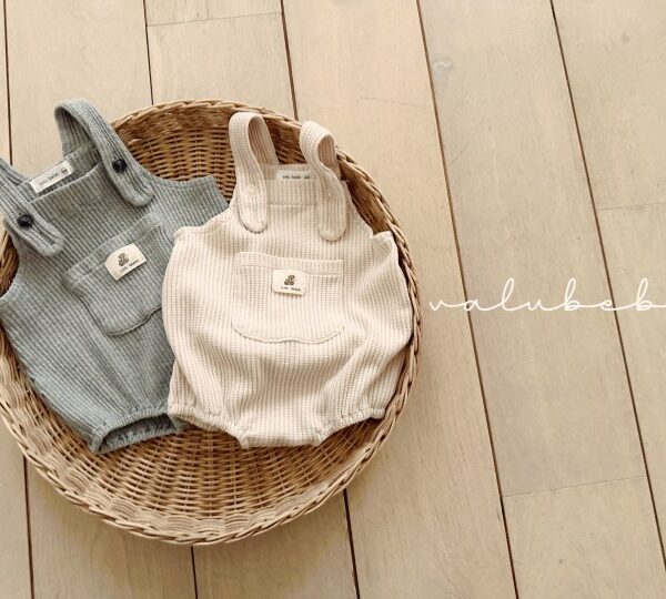 img_l <b>Valubebe吊帶褲</b>Spring 와플 멜빵 슈트 60-90cm