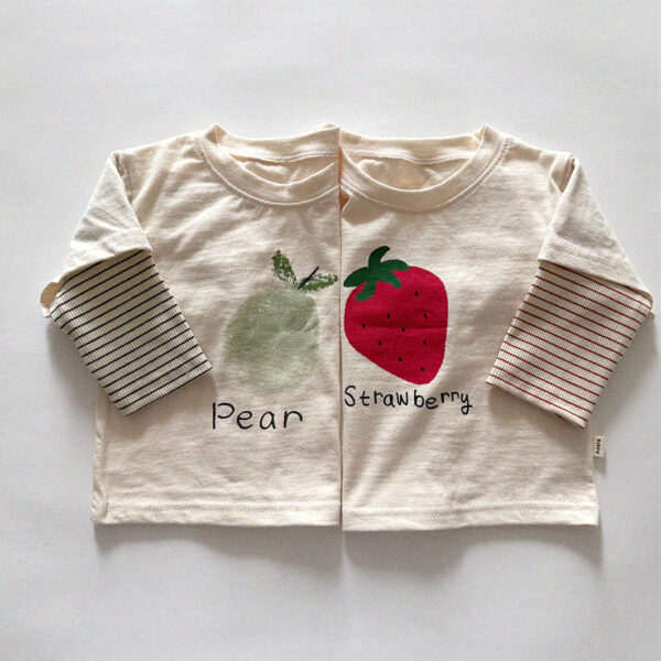 과일티 1 <b>AOSTA上衣</b>Spring 과일티 60-115CM