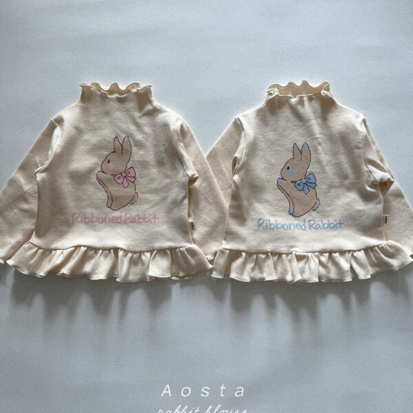 레빗블라우스 1 <b>AOSTA上衣</b>Spring 레빗블라우스 60-115CM