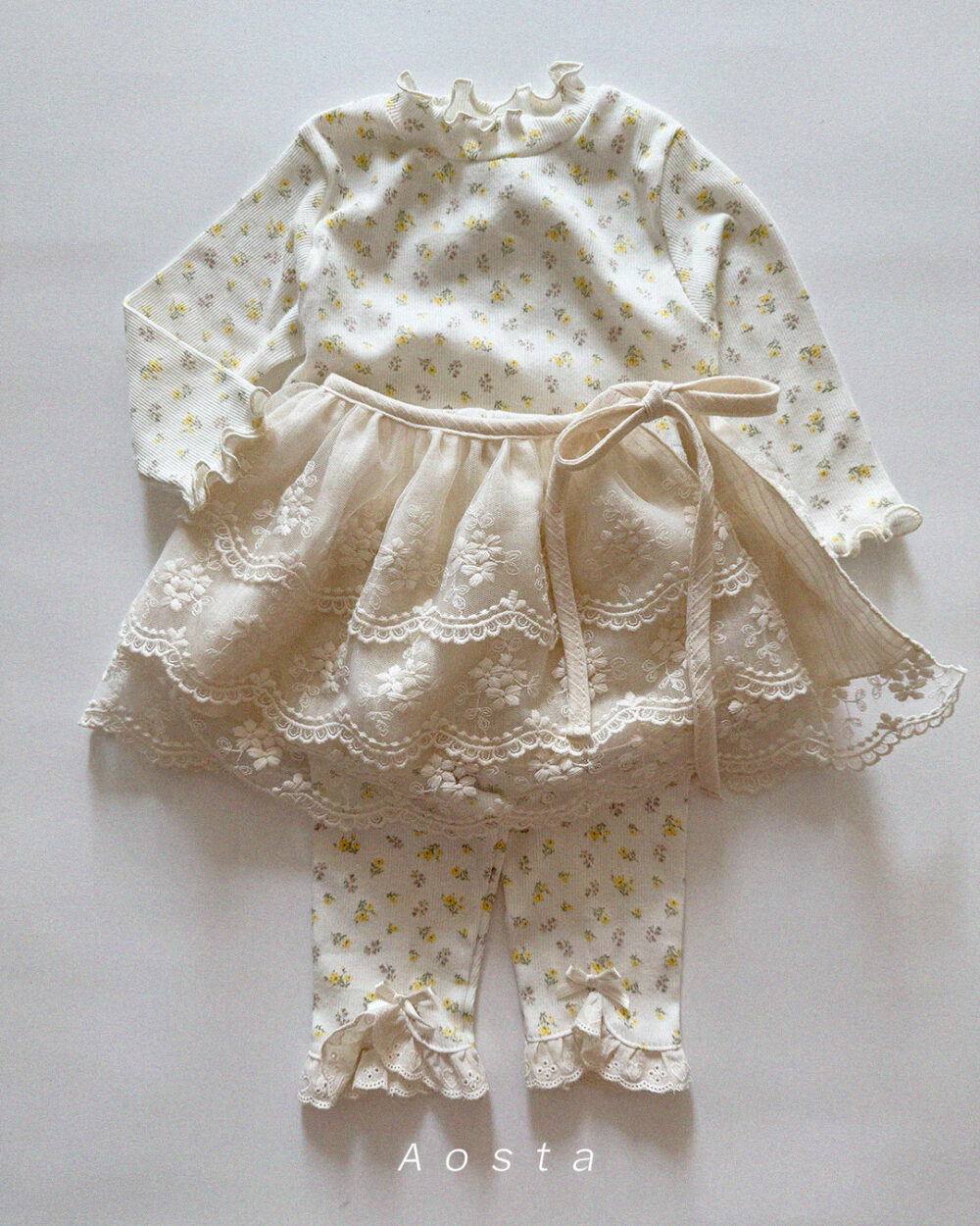 레이스 뮤 스커트11 <b>AOSTA裙子</b>Spring 레이스 뮤 스커트 FREE