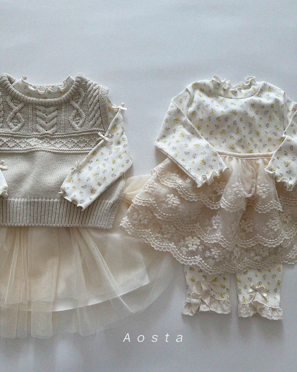 레이스 뮤 스커트14 <b>AOSTA裙子</b>Spring 레이스 뮤 스커트 FREE