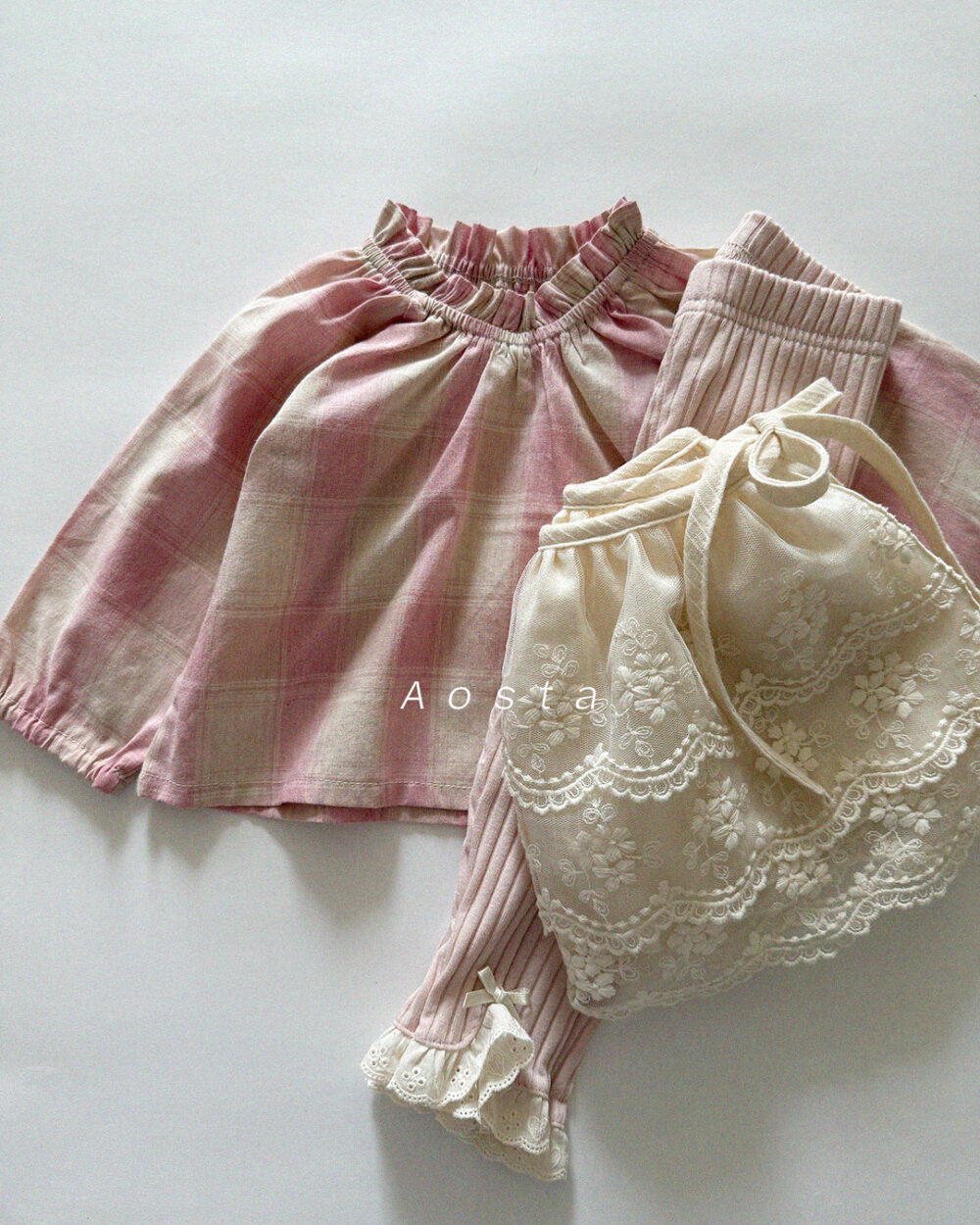 레이스 뮤 스커트15 <b>AOSTA裙子</b>Spring 레이스 뮤 스커트 FREE