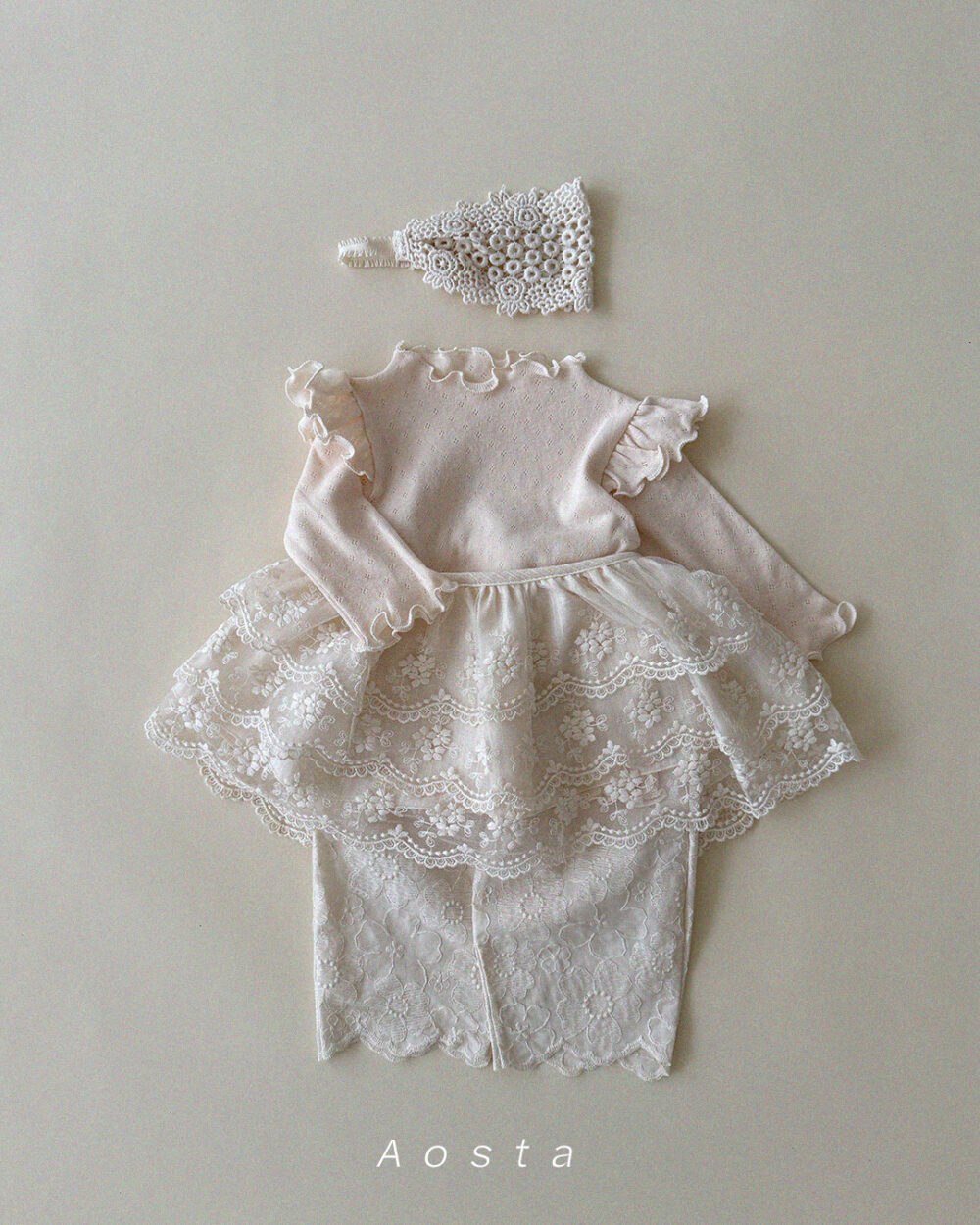 레이스 뮤 스커트5 <b>AOSTA裙子</b>Spring 레이스 뮤 스커트 FREE