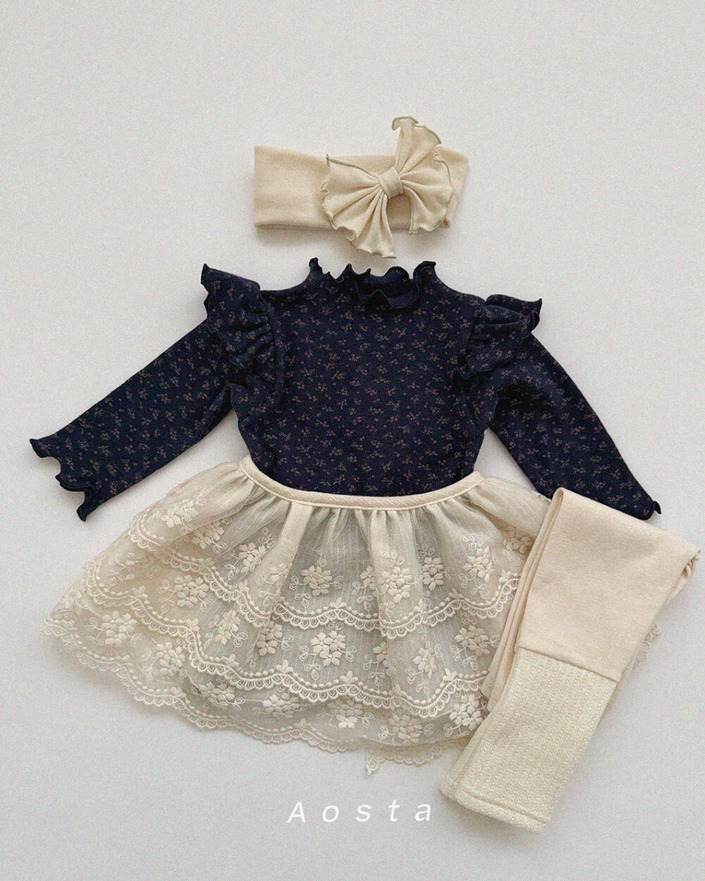 레이스 뮤 스커트6 <b>AOSTA裙子</b>Spring 레이스 뮤 스커트 FREE