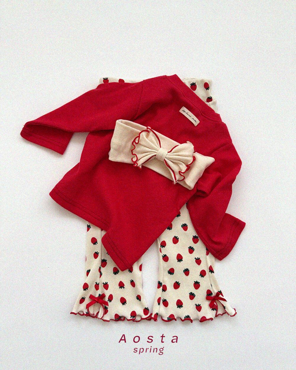 리본헤어밴드 레드5 <b>AOSTA髮飾</b>Spring 리본 헤어밴드 FREE