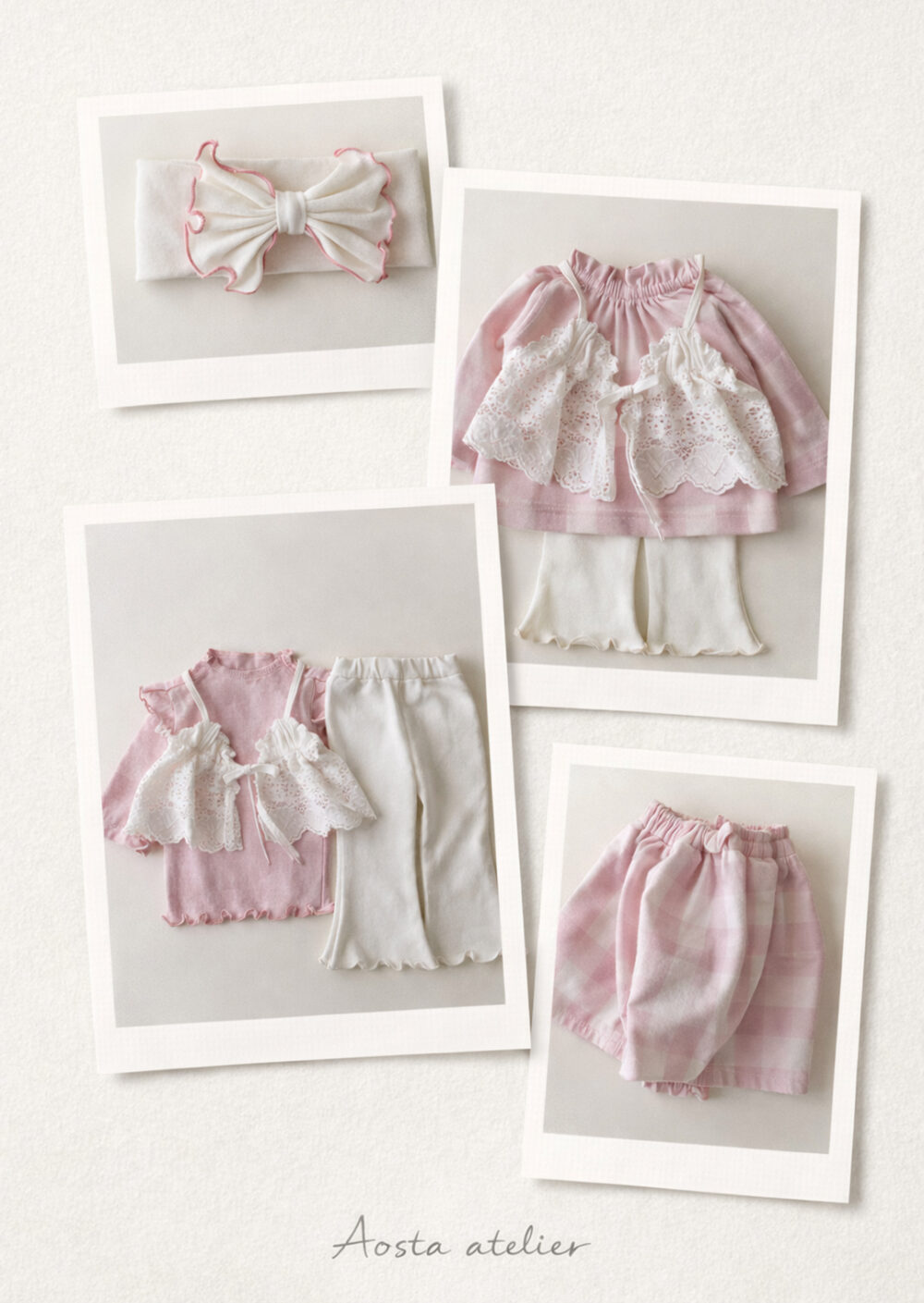 리본헤어밴드 핑크16 <b>AOSTA髮飾</b>Spring 리본 헤어밴드 FREE