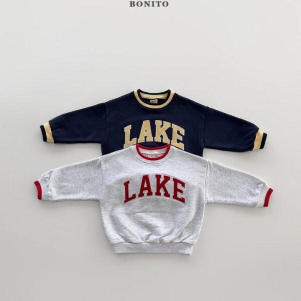 1 <b>|Kids| Bonito 上衣</b>Spring 레이크맨투맨 70-140cm