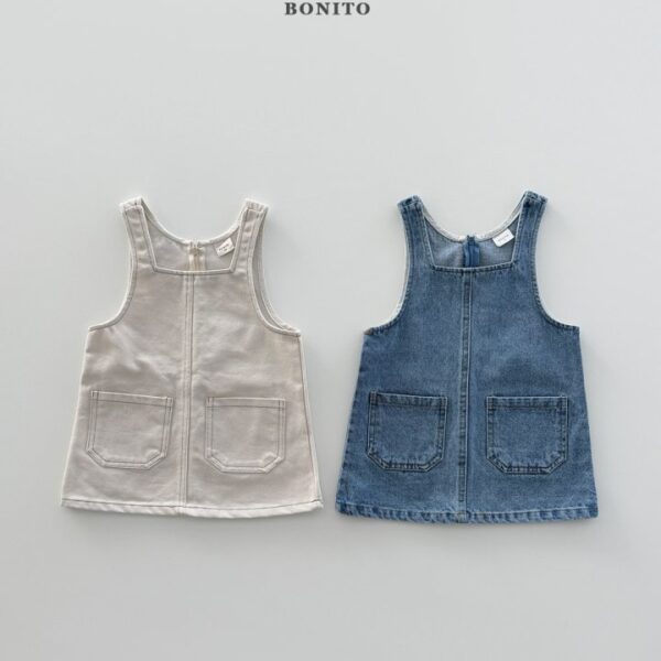 1 <b>|Kids| Bonito 裙子</b>Spring 스퀘어원피스 70-140cm