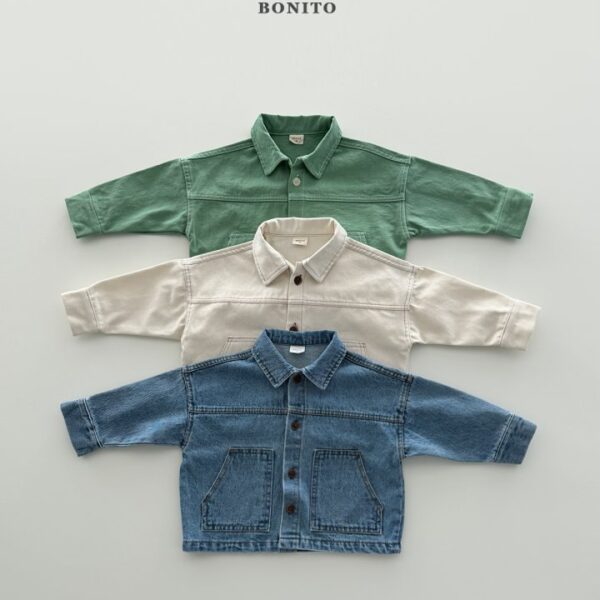 1 <b>|Kids| Bonito 襯衫</b>Spring 고고스티치자켓 70-140cm