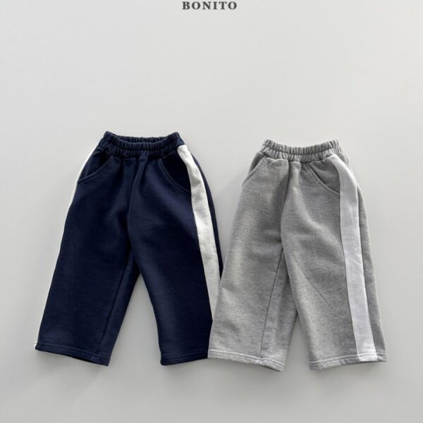 1 <b>|Kids| Bonito 褲子 </b>Spring 사이배색팬츠 70-140cm