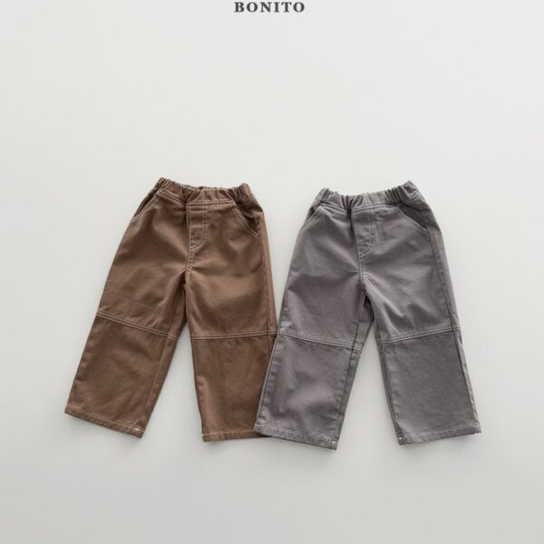 1 <b>|Kids| Bonito 褲子 </b>Spring 무릎절개팬츠 70-140cm