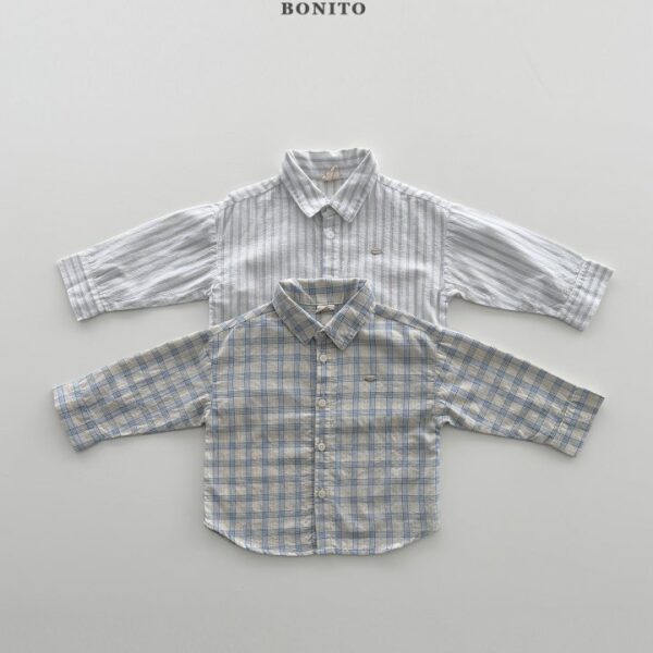 1 <b>|Kids| Bonito 襯衫</b>Spring 버디st셔츠 70-140cm