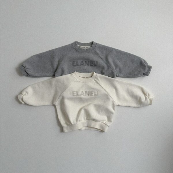 2 <b>Atomeme上衣</b>Spring 스티치 맨투맨 70-110cm