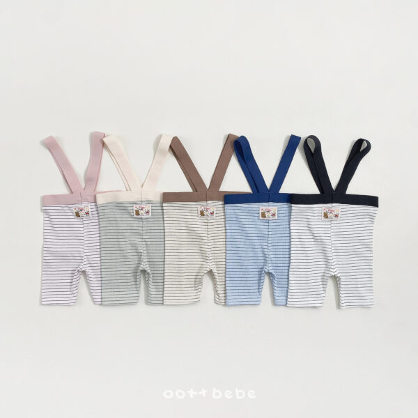 01- <b>|BABY| OOTTBEBE吊帶褲</b>Summer 샤베트멜빵레깅스 0-12M