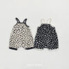 <b>｜BABY｜ OOTTBEBE吊帶褲</b>Summer 쁘띠호피플리츠전신슈트 0-12M