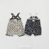 <b>｜BABY｜ OOTTBEBE吊帶褲</b>Summer 쁘띠호피플리츠전신슈트 0-12M