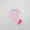 <b>｜BABY｜ OOTTBEBE包屁衣</b>Summer 크레용골지슈트 0-12M