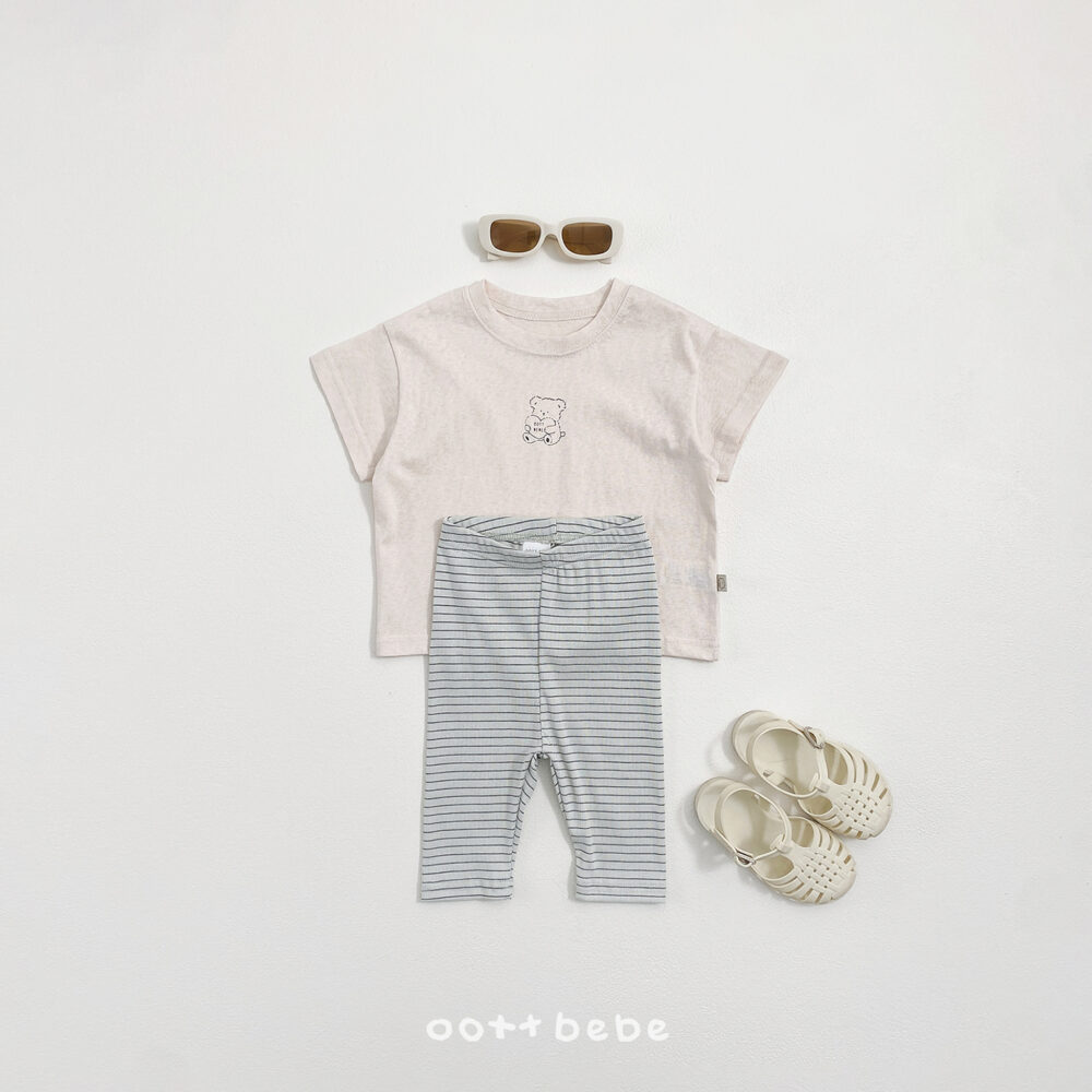 02 <b>OOTTBEBE褲子</b>Summer 샤베트5부레깅스 75-120cm