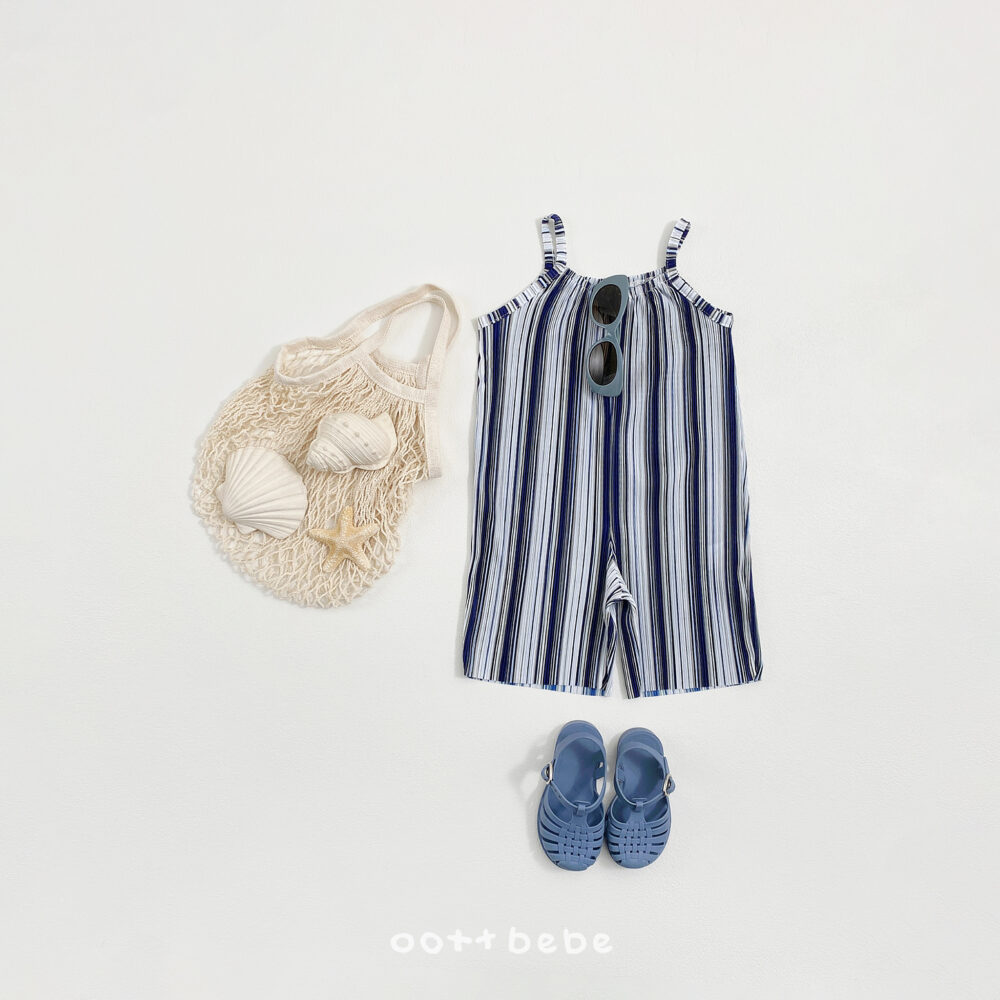 03 <b>OOTTBEBE吊帶褲</b>Summer 트윙클플리츠오버롤 75-120cm
