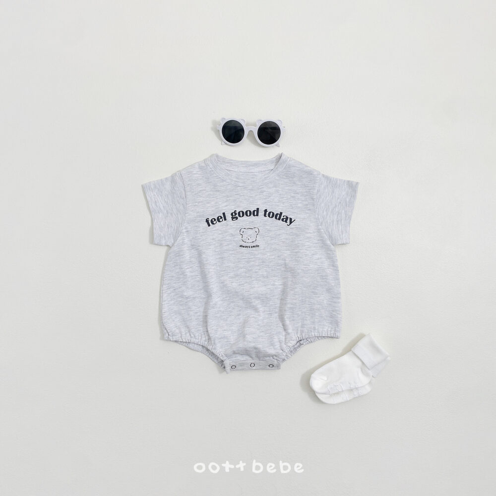 04 <b>OOTTBEBE親子裝</b>Summer 굿데이슈트 0-12M、75-120cm、FREE