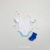 <b>｜BABY｜ OOTTBEBE包屁衣</b>Summer 크레용골지슈트 0-12M