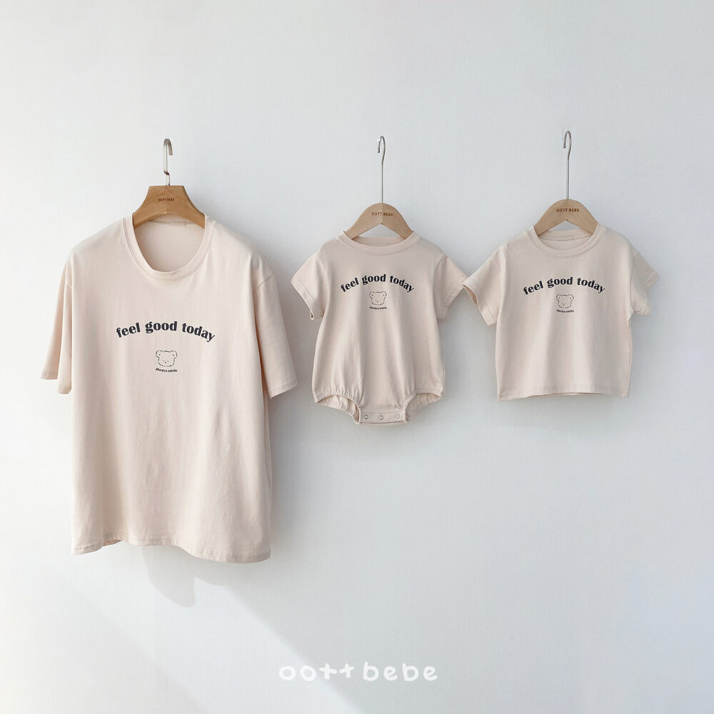 07 <b>OOTTBEBE親子裝</b>Summer 굿데이슈트 0-12M、75-120cm、FREE