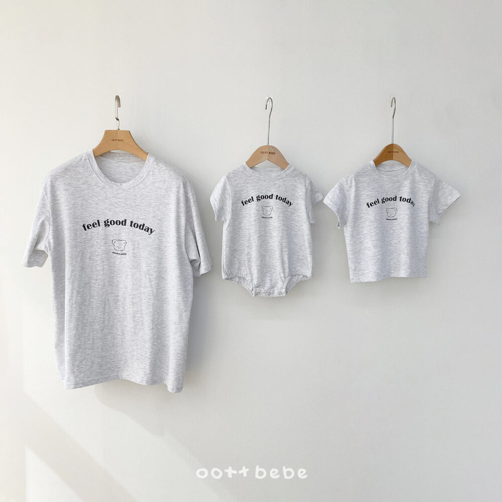 08 <b>OOTTBEBE親子裝</b>Summer 굿데이슈트 0-12M、75-120cm、FREE