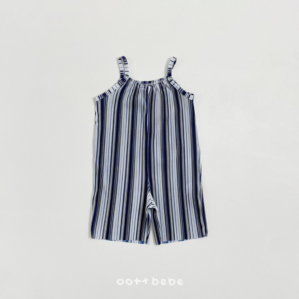 <b>OOTTBEBE吊帶褲</b>Summer 트윙클플리츠오버롤 75-120cm