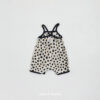 <b>｜BABY｜ OOTTBEBE吊帶褲</b>Summer 쁘띠호피플리츠전신슈트 0-12M