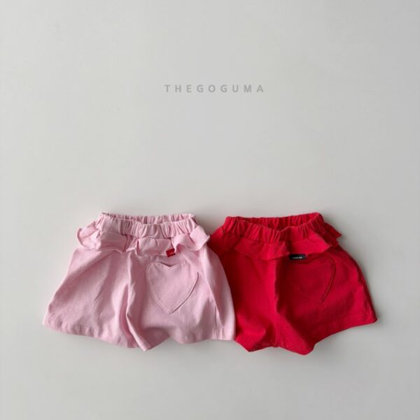 <b>THEGOGUMA褲子</b>Summer 프릴 하트PT  85-142cm