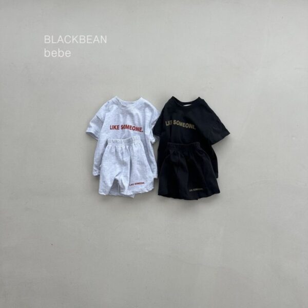 1 <b>|BABY |Black bean套裝</b>Summer 라이브 베베세트 60-80cm