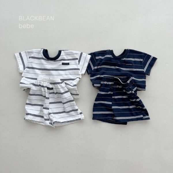 1 <b>|BABY |Black bean套裝</b>Summer 모어 베베세트 60-80cm