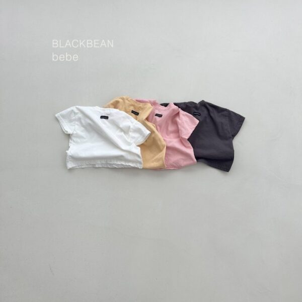 1 <b>|BABY |Black bean上衣</b>Summer 베이직 베베티 60-80cm