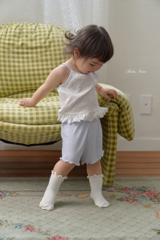 <b>｜BABY ｜Bebe nine 套裝</b>Summer 플로럴 나시 세트 70-100cm