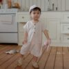 <b>｜BABY ｜Bebe nine 連身衣</b>Summer 라인 포켓 슈트 70-100cm