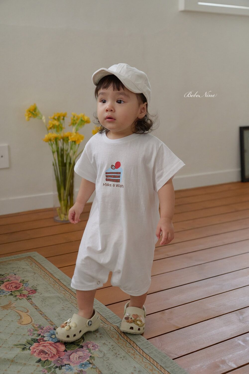 1 <b>|BABY |Bebe nine 連身衣</b>Summer 위시 케익 슈트 70-100cm
