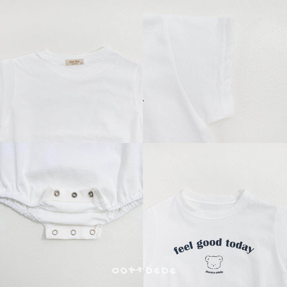 10 <b>OOTTBEBE親子裝</b>Summer 굿데이슈트 0-12M、75-120cm、FREE