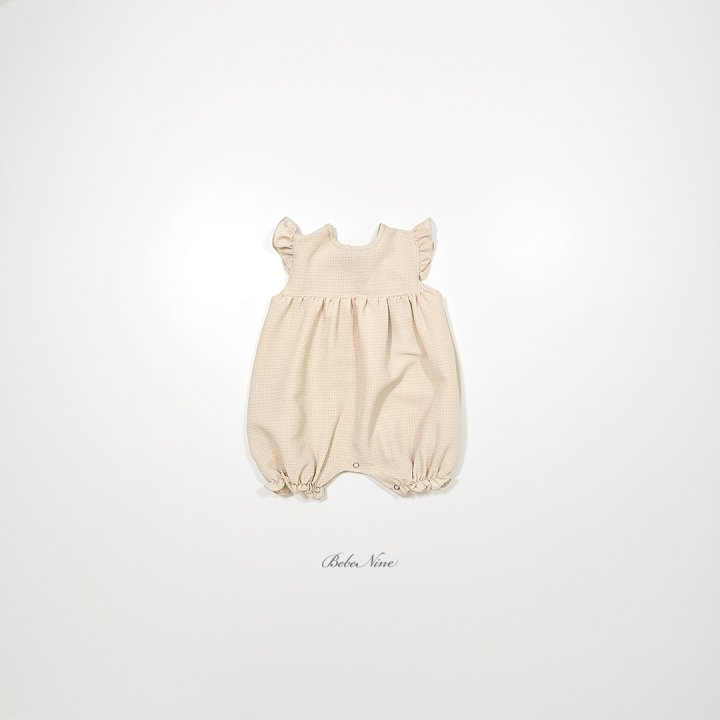11 <b>|BABY |Bebe nine 連身衣</b>Summer 쁘띠 프릴 리본 슈트 70-100cm