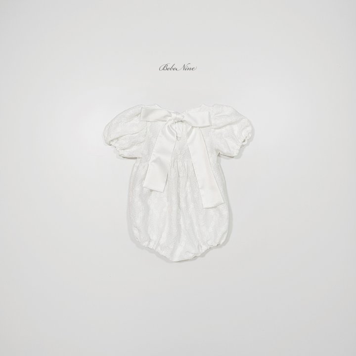 11 <b>|BABY |Bebe nine 連身衣</b>Summer 샤인 리본 슈트 70-100cm