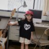 <b>Black bean上衣</b>Summer 하트티  80-120cm