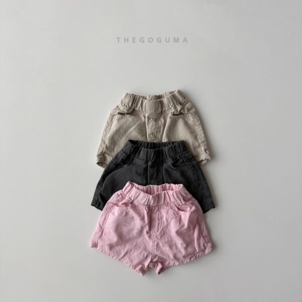<b>THEGOGUMA褲子</b>Summer 피그먼트 숏PT  85-142cm